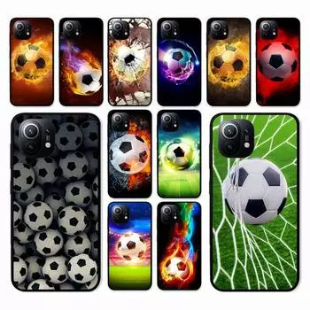 Чехол для телефона «Футбол» для Xiaomi Mi Note 10 Pro 8 Lite 9 Se 10T 6X6 5X5 F1 Mix 2S Max 2 3 Xiaomi mi 12