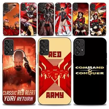 Чехол для телефона Game Command and Conquer Red Alert для Samsung Galaxy S22 S23 Ultra S21 S20 FE Plus Note 20, мягкий чехол Samsungs225G