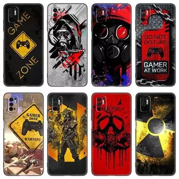 Чехол для телефона Game Console Boys Gamer Warning Zone для Xiaomi Redmi Note 7 8 8T 9 9S 10 10S 10T 11 11S 4G 11E 11T Pro 5G, мягкий чехол Note 11 Pro China