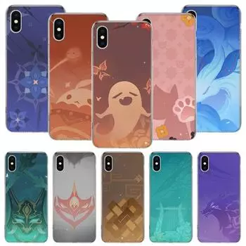 Чехол для телефона Game Genshin Impact для iPhone 11 12 13 14 Pro XS XR X Max 7 8 6 6S Plus Mini + 5 SE с рисунком по индивидуальному заказу iPhone 11