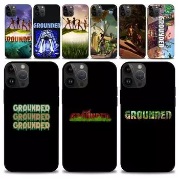 Чехол для телефона Game Grounded iPhone15 14 13 12 11 Pro Max Mini X 7 8 Мягкий чехол iPhone14Pro