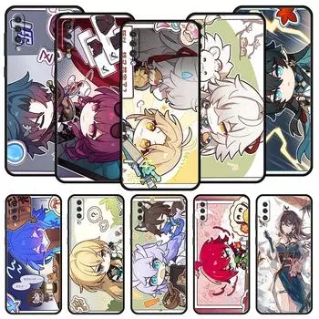 Чехол для телефона Game Honkai Star Rail Anime для Samsung A54 A52 A14 A50 A70 A30 A40 A20S A20E A02S A12 A22 A34 A42 A32 5G A04s Samsung A32 5G