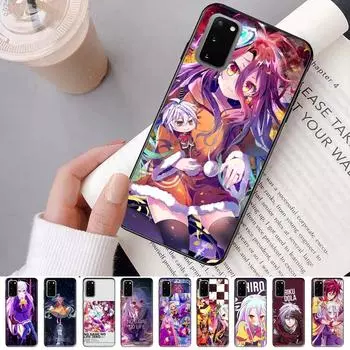 Чехол для телефона Game NO life Anime для Samsung S 20 21 22 23 plus Ultra для Redmi Note 8 9 10 11 для Huawei Y 5 6 9 S22 Ultra 5G