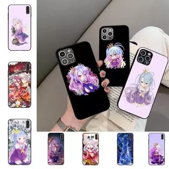 Чехол для телефона Game No Life с аниме для iPhone 11 12 13 Mini Pro Max 8 7 6 6S Plus X 5 SE 2020 XR XS Funda Case 6plus or 6s plus