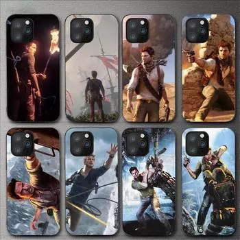 Чехол для телефона Game Uncharted для Iphone 11 12 Mini 13 14 Pro Xs Max X 8 7 6s Plus 5 Se Xr Shell iPhone12