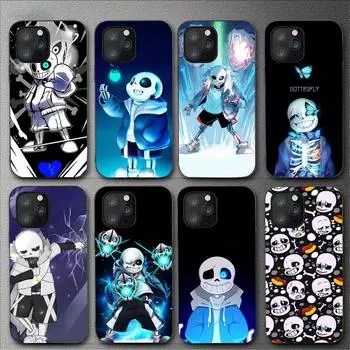 Чехол для телефона Game Undertale Sans для Iphone 11 12 Mini 13 14 Pro Xs Max X 8 7 6s Plus 5 Se Xr Shell iPhone7plus