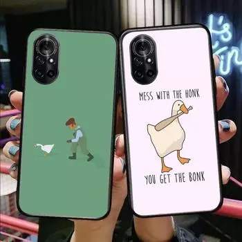 Чехол для телефона Game Untitled Goose для Honor 70 50 20 7S X9 X8 X7 Magic 4 3 Pro, мягкий черный чехол для телефона Honor 70