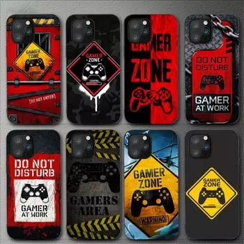 Чехол для телефона Gamer Zone для игровой консоли Iphone 11 12 Mini 13 14 Pro Xs Max X 8 7 6s Plus 5 Se Xr Shell iPhone8