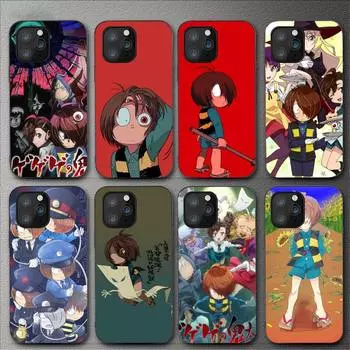 Чехол для телефона Gegege No Kitaro для Iphone 11 12 Mini 13 14 Pro Xs Max X 8 7 6s Plus 5 Se Xr Shell iPhone11PRO