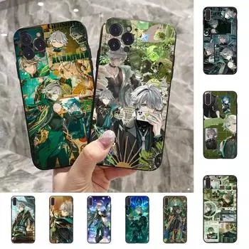Чехол для телефона Genshin Impact Alhaitham, мягкий силиконовый для iPhone 14, 13, 12, 11 Pro Mini XS MAX, 8, 7, 6 Plus X 2020 XR Shell iphone 6 6s