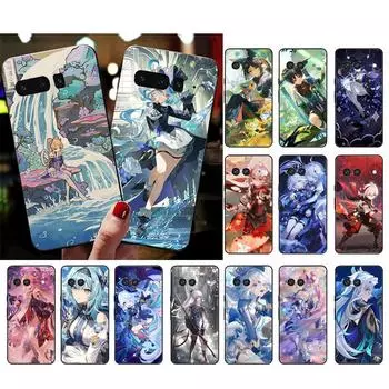 Чехол для телефона Genshin Impact Anime для Google Pixel 8 7 Pro 7A 7 6A 6 Pro Pixel 8A 4A 3A 4 XL Pixel 5 6 4 3A XL Google Pixel 3A XL