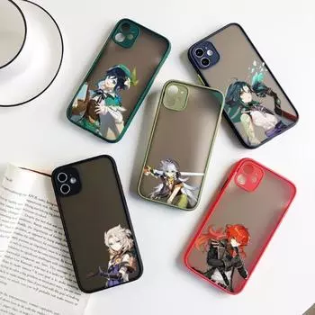 Чехол для телефона Genshin Impact для IPhone 14 13 12 11 Mini Pro Max XS X Max XR 8 7 Plus SE 2022, цвет кожи, чехол для телефона iPhone 14