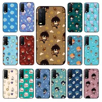 Чехол для телефона Genshin Impact для VIVO Y31 Y21 Y70 Y21S Y20 Y72 1907 Y12 Y11S Y53S Y33S Y55 Y76 Y51 Y15S Y01 VIVO Y31