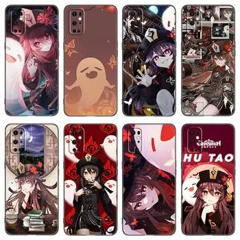 Чехол для телефона Genshin Impact Hutao для OnePlus 7T 8T 9RT 10R Pro 6T Nord 2T CE2 N10 N20 N100 N200 ACE 5G, мягкий черный чехол из ТПУ OnePlus 6