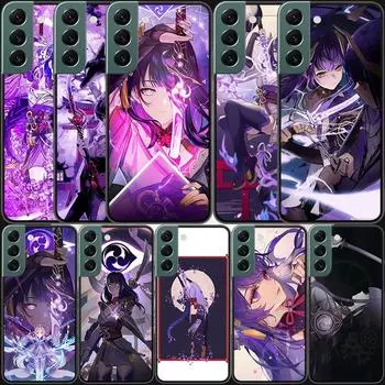 Чехол для телефона Genshin Impact Raiden Shogun для Samsung Galaxy Note 20 Ultra 10 Lite 9 8 M11 M12 M21 M30S M31 M32 M51 M52 J8 J6 Samsung M51