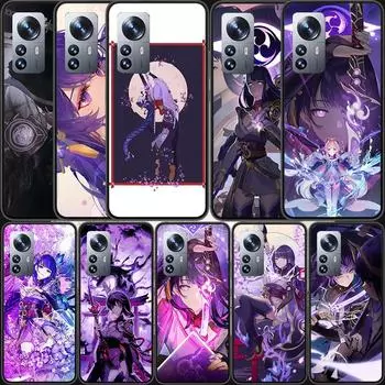 Чехол для телефона Genshin Impact Raiden Shogun hot для Xiaomi Mi 13 12 11T 10T 12T Pro 12X 11i 11 Ultra 10 Lite 5G 9 8 6X 5X A1 A2 Cove Xiaomi Mi 11T