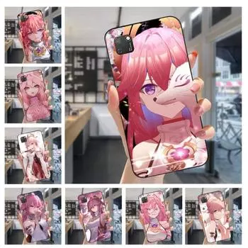 Чехол для телефона Genshin Impact Yae Miko для Huawei Mate 40 30 20 10 Pro Lite Nova 9 8 5T Y7p Y7, мягкий черный чехол для телефона Huawei Mate40