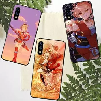 Чехол для телефона Genshin Impact Yoimiya для Xiaomi Mi 11 10 A2 A2lite A1 9 9SE 8Lite 8explorer F1 Poco M3 X3 Pro Fundas Cove xiaomi11xpro