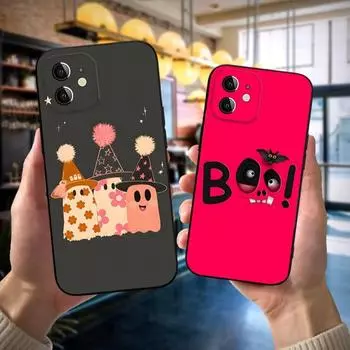 Чехол для телефона Ghost для Apple iPhone 14 Pro 13 Mini 11 12 Max Xr X Xs 6 6s 7 8 Plus противоударная задняя крышка iPhone6 6s