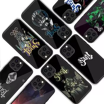 Чехол для телефона Ghost Heavy Metal Vand, силиконовый ПК + ТПУ для Apple Iphone 6S 7 8 Plus X Xs Max XR 11 12 13 Mini Pro, противоударный чехол iphone XR