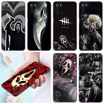 Чехол для телефона Ghostface Scream для Xiaomi Redmi Note 7 8 9 10 Lite 11 11E 11T 12 Pro 11S 4G 10T 5G 8T 9S 10S, мягкий черный чехол из ТПУ Redmi Note 7(Pro)