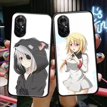 Чехол для телефона Girl Infinite Stratos для Honor 70 50 20 7S X9 X8 X7 Magic 4 3 Pro, мягкий черный чехол для телефона Honor 70