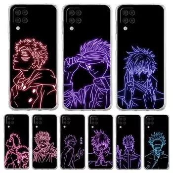 Чехол для телефона Gojo Satoru Jujutsu Kaisen для Samsung Galaxy A51 A71 A21S A12 A11 A31 A41 A03S A13 A33 A73 A53 A52 A32 5G A23 Samsung A01