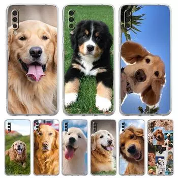 Чехол для телефона Golden Retriever Friend для Samsung Galaxy A52 A50 A70 A10 A30 A40 A20S A20E A02S A12 A22 A72 A32 5G A04s, прозрачный чехол Samsung A20E