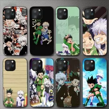 Чехол для телефона Gon And Killua Hxh с аниме для Iphone 11 12 Mini 13 14 Pro Xs Max X 8 7 6s Plus 5 Se Xr Shell iPhone7