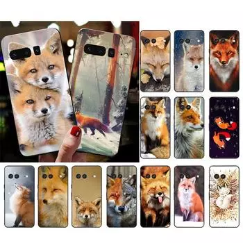 Чехол для телефона Google Pixel 7 Pro 7 6A 6 Pro 5A 4A 3A Pixel 4 XL Pixel 5 6 4 3 XL 3A XL 2 XL Fox Fox Case Funda Google Pixel 2