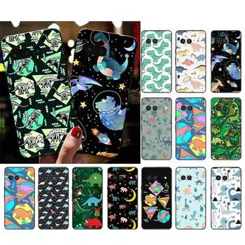 Чехол для телефона Google Pixel 7 Pro 7 6A 6 Pro 5A 4A 3A Pixel 4 XL Pixel 5 6 4 3 XL 3A XL 2 XL милый детский чехол с динозавром Funda Google Pixel 2