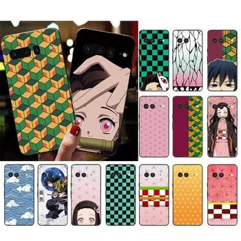 Чехол для телефона Google Pixel 7 Pro 7 6A 6 Pro 5A 4A 3A Pixel 4 XL Pixel 5 6 4 3 XL 3A XL 2 XL Чехол Demon Slayer Kimetsu no Yaiba Google Pixel 2