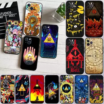 Чехол для телефона Gravity Falls ED21 для iPhone 6 6s 7 8 11 12 13 14 15 XS Pro Max XR X SE Samsung S20 S21 S22 S23 S24 FE Ultra Plus Lite S21S A55 Samsung S20 FE гагат