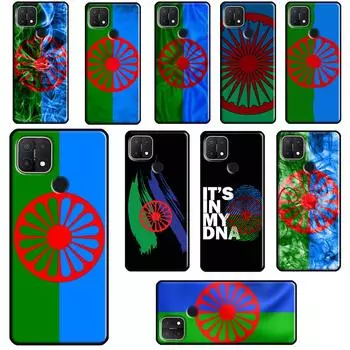 Чехол для телефона Gypsy Romani Roma Flag для OPPO A53 A31 A9 A5 2020 A52 A72 A3S A5S A1K A15 A83 A91 A93 F5 F7 OPPO A1K
