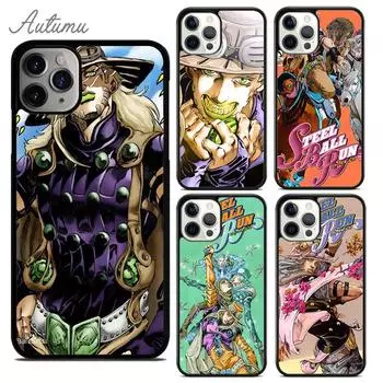 Чехол для телефона Gyro Zeppeli Jojo Steel Ball Run для iPhone 11 12 13 14 Pro Max mini XR XS SE 2020 6S 7 8 Plus Samsung S21 S22 iPhone 6plus