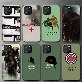 Чехол для телефона Hacksaw Ridge Movie для Iphone 11 12 Mini 13 14 Pro Xs Max X 8 7 6s Plus 5 Se Xr Shell iPhone14