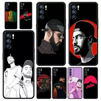 Чехол для телефона Hajime MiyaGi Andy Panda для Oppo A54 A53 A52 A9 2020 A15 A95 A16 A76 A74 A12 Find X5 Reno7 Reno6 Pro Plus 5G Cover Oppo A16