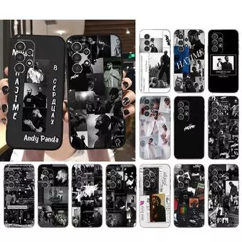 Чехол для телефона Hajime MiyaGi Andy Panda для Samsung Galaxy A35 A55 A54 A15 A25 A05s A05 A22 A24 A52 A33 A34 M34 M14 M54 M23 A15
