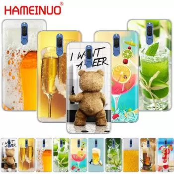 Чехол для телефона Hameinuo Beer Summer Cocktai Food для Huawei NOVA 2 2S 3e PLUS LITE p smart 2018 Enjoy 7S mate 7 8 9 10 pro NOVA LITE