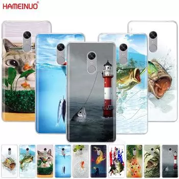 Чехол для телефона HAMEINUO с милой золотой рыбкой-рыбой для Xiaomi redmi 5 4 1 1s 2 3 3s pro PLUS redmi note 4 4X 4A 5A redmi 1 and 1s