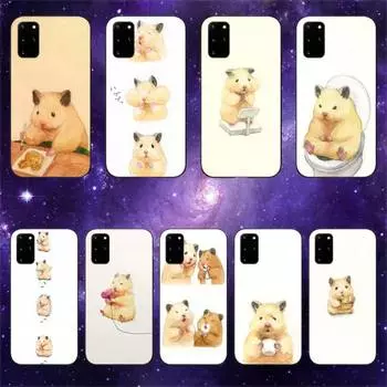 Чехол для телефона Hamster Art для Samsung Galaxy S10 S20 S21 Note10 20Plus Ultra Shell SamsungNote20ultra