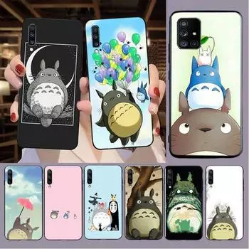 Чехол для телефона Happy Totoro Cat, чехол для Samsung Galaxy A13 A53 A11 A12 A32 A22 A52S A10S A41 A42 A33 A20E A30S A40 A71 A21S, чехлы Galaxy A10