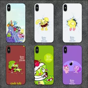 Чехол для телефона Happy Tree Friends для Iphone 11 12 Mini 13 14 Pro Xs Max X 8 7 6s Plus 5 Se Xr Shell iPhone13PRO