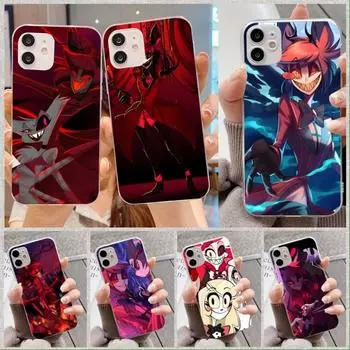 Чехол для телефона Hazbin Hotels Alastor для IPhone 14 13 12 11 XS X 8 7 6 Plus Mini Pro Max SE 2022, мягкий прозрачный чехол для телефона iPhone 14