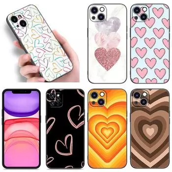 Чехол для телефона Heart Love Coffee для iPhone Samsung Galaxy Redmi Xiaomi Oppo OnePlus Note SA 7 8 9 10 11 12 13 14 20 21 22 23 53 54 Pro Max Plus Ultra iPhone 6 or 6S