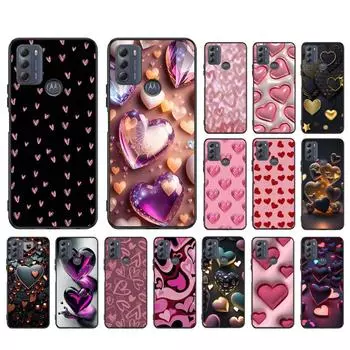 Чехол для телефона Heart love для Moto Edge 50 40 Pro Edge 40 30 Ultra Neo Fusion G Power G Stylus G Play E32 E20 E40 G Stylus 4G 2022
