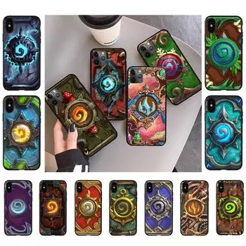 Чехол для телефона Hearthstone с картой для iPhone 11 12 13 mini pro XS MAX 8 7 6 6S Plus X 5S SE 2020 XR iphone 5 5s SE