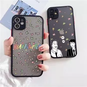 Чехол для телефона Heartstopper Charlie Nick, матовый прозрачный для iphone 7 8 11 12 13 plus mini x xs xr pro max, чехол iPhone12