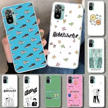 Чехол для телефона Heartstopper для Xiaomi 12 11T 10 9 Redmi Note 10 10S Pro Redmi 9 9A 8, прозрачный чехол для телефона Xiaomi 12