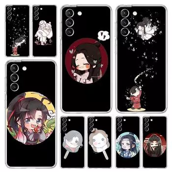 Чехол для телефона Heaven Official Blessing TGCF для Samsung Galaxy S22 S21 S20 FE Ultra 5G S10 S10E S9 S8 Plus Note 10 20, прозрачный чехол Samsung S21Plus